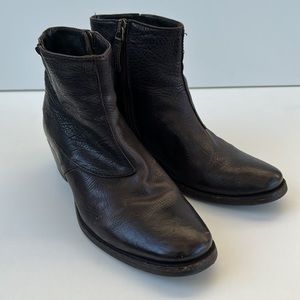 Dark Brown Ankle Boots EU Size 35.5 🇮🇹 Gidigio